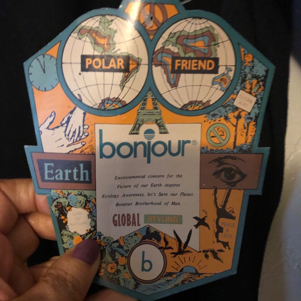 Bonjour XL long sleeve shirt - Picture 2 of 6